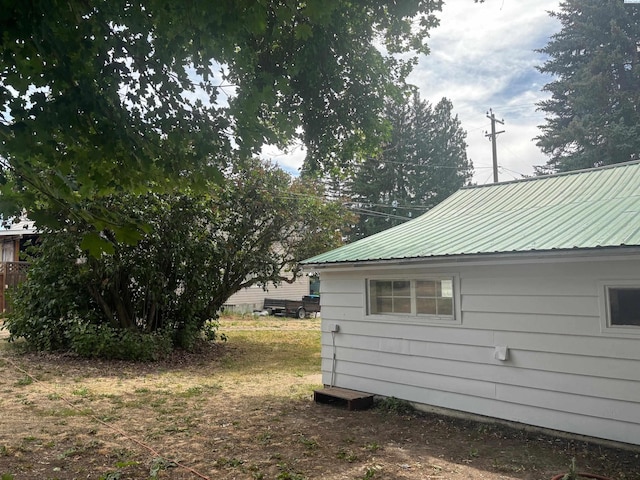 310 S Culton St, Palouse, WA 99161 - view of property exterior featuring a metal roof