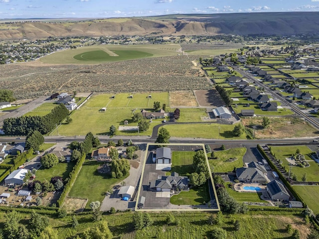 92104 E Sagebrush Rd, Kennewick, WA 99338 - aerial view of property and surrounding area with nearby suburban area