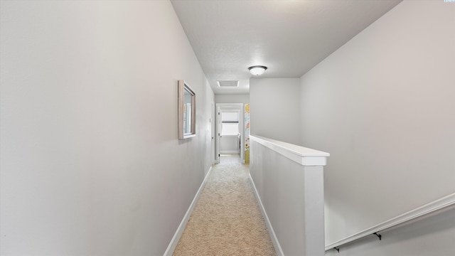 7104 W 31st Pl, Kennewick, WA 99338 - hallway with an upstairs landing and light colored carpet