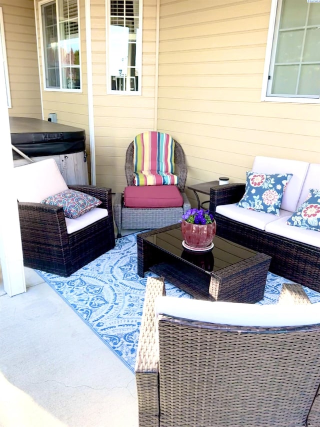 4210 Desert Plateau, Pasco, WA 99301 - view of patio / terrace featuring outdoor lounge area