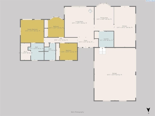 4210 Desert Plateau, Pasco, WA 99301 - floor plan / room layout