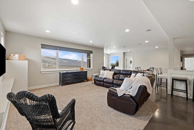 view of living room