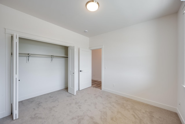 1060 SW Panorama Dr, Pullman, WA 99163 - unfurnished bedroom with baseboards, carpet, and a closet