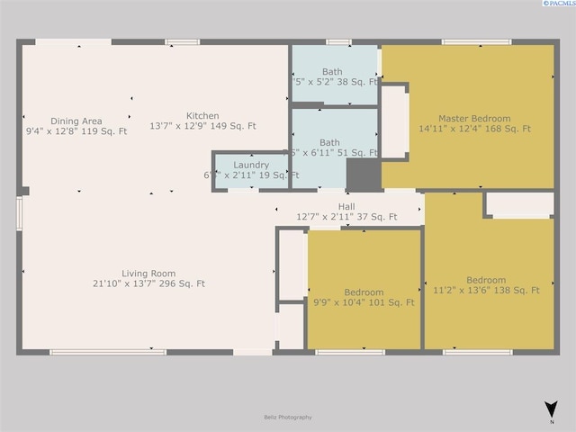 3925 W Okanogan Ave, Kennewick, WA 99336 - home floor plan