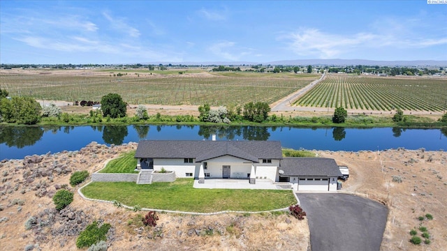 160103 W Byron Rd, Prosser, WA 99350 - aerial view of sparsely populated area featuring rows of crops