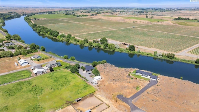 160103 W Byron Rd, Prosser, WA 99350 - aerial view of property and surrounding area featuring a nearby body of water and rural landscape
