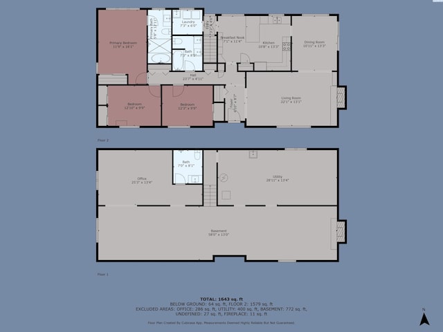 1112 Mcmurray St, Richland, WA 99354 - floor plan / room layout