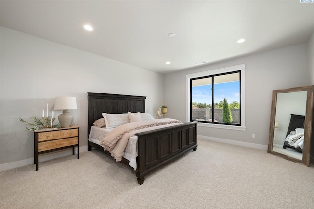 671 Cortona Way, Richland, WA 99352 - bedroom featuring light carpet and recessed lighting