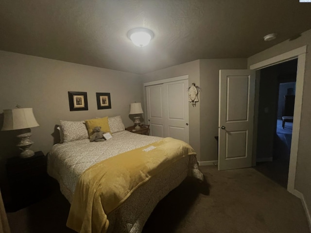 230 Ladera St, Prosser, WA 99350 - bedroom featuring a closet, baseboards, and carpet floors