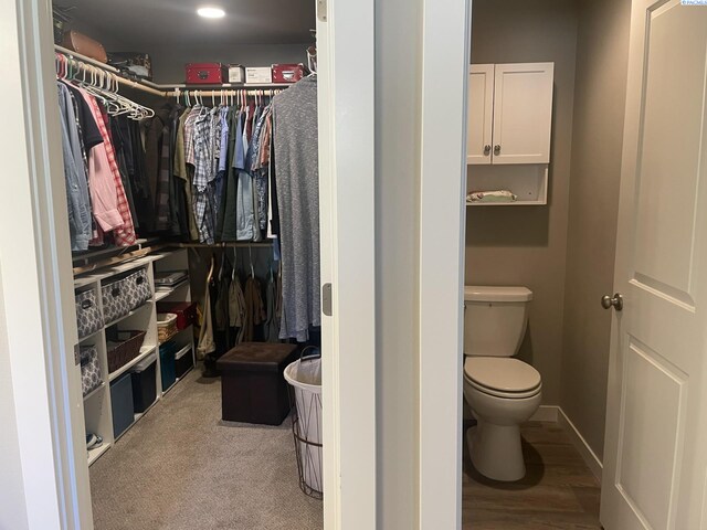 230 Ladera St, Prosser, WA 99350 - bathroom with toilet and a walk in closet