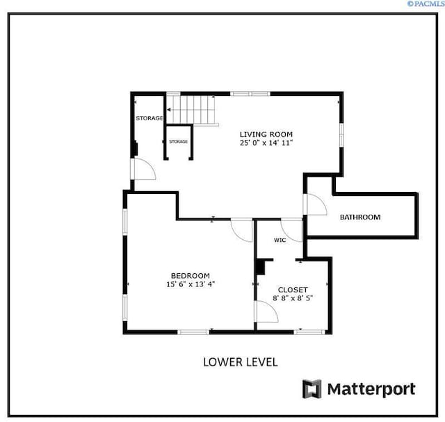 420 E Houghton St, Palouse, WA 99161 - floor plan / room layout