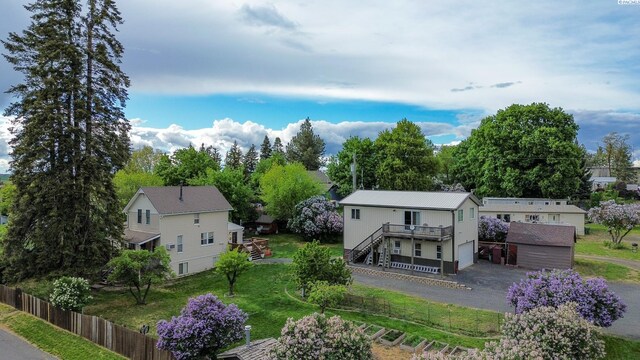 420 E Houghton St, Palouse, WA 99161 - view from above of property
