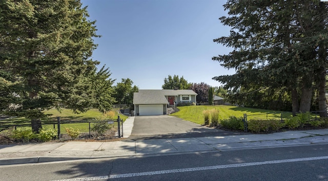7816 W Argent Rd, Pasco, WA 99301 - ranch-style home with a garage and a front lawn