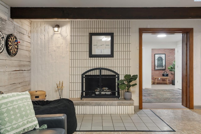view of living area