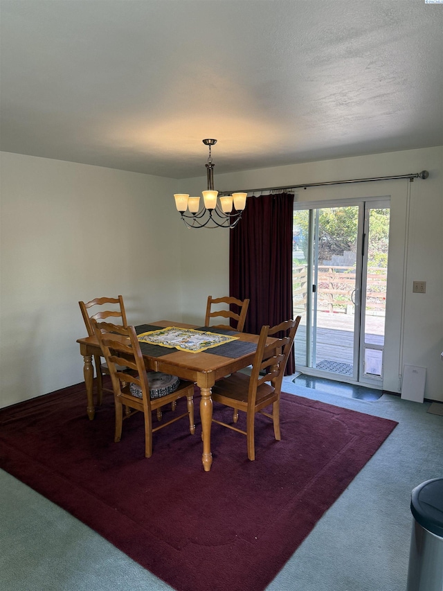 1336 Semillon Pl, Prosser, WA 99350 - carpeted dining room with a notable chandelier