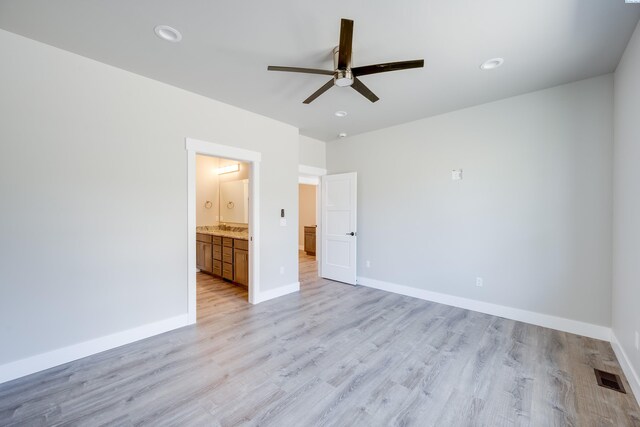 590 SW Cayuse St, Pullman, WA 99163 - unfurnished bedroom featuring recessed lighting, light wood finished floors, and baseboards