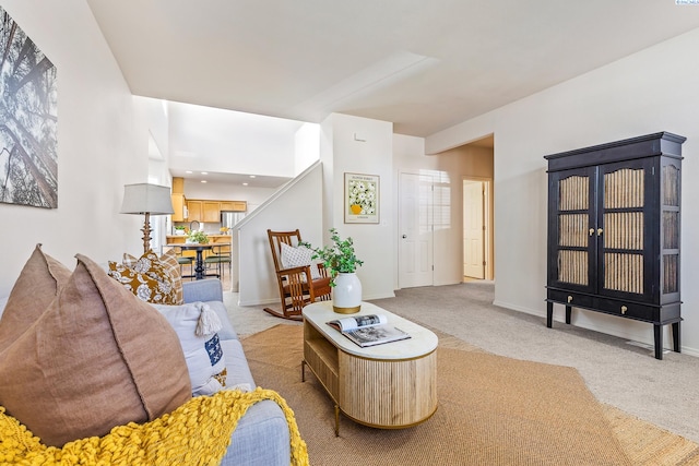 4611 Arabian Ln, Pasco, WA 99301 - living room featuring light colored carpet