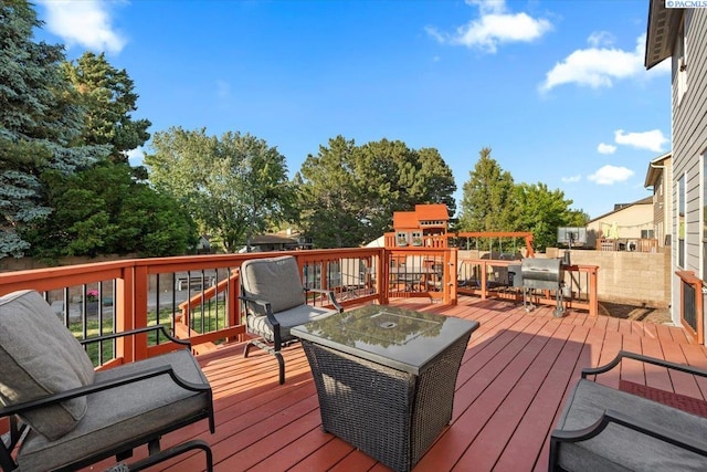 5200 W 28th Ave, Kennewick, WA 99338 - view of wooden terrace