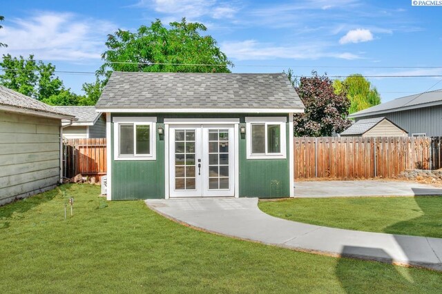 1935 Harris Ave, Richland, WA 99354 - view of outdoor structure with a fenced backyard