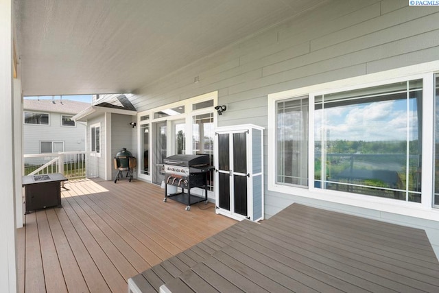 970 SW Itani Dr, Pullman, WA 99163 - wooden deck featuring a grill