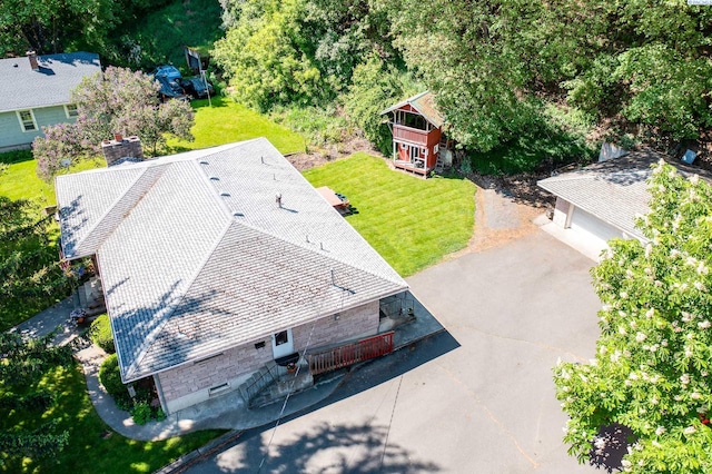 609 N Perkins Ave, Colfax, WA 99111 - view from above of property