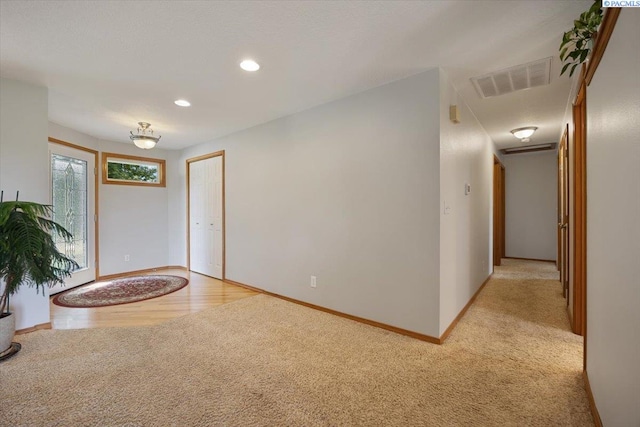 96604 E Clover Rd, Kennewick, WA 99338 - foyer featuring light carpet and recessed lighting