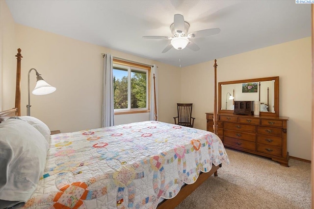 96604 E Clover Rd, Kennewick, WA 99338 - bedroom with carpet and ceiling fan