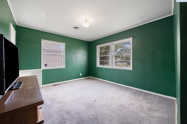 1001 Wilson St, Richland, WA 99354 - unfurnished office featuring crown molding and carpet flooring