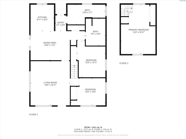 807 N Main St, Colfax, WA 99111 - home floor plan