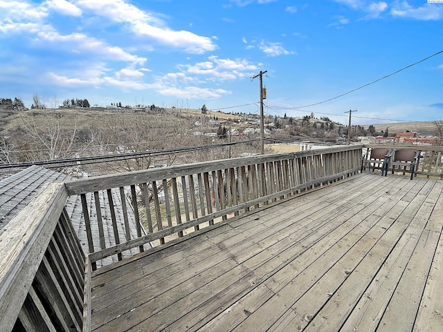 view of deck