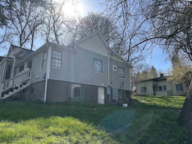 view of side of property