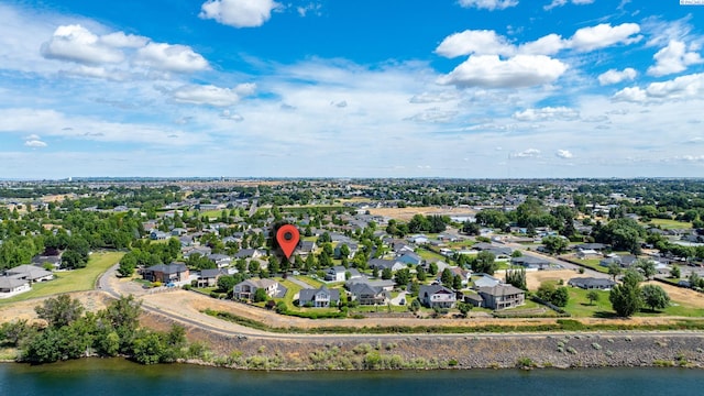19 Ivy Ln, Pasco, WA 99301 - aerial view of residential area featuring a large body of water