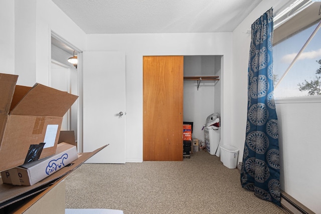 1430 NW Deane St, Pullman, WA 99163 - bedroom featuring carpet flooring, a closet, and a baseboard heating unit