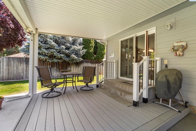 704 W 18th Ct, Kennewick, WA 99337 - deck with a grill
