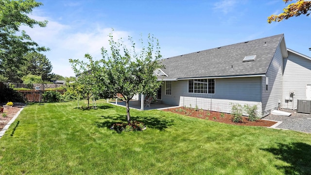 4318 Desert Pl, Pasco, WA 99301 - rear view of house with a patio area and roof with shingles