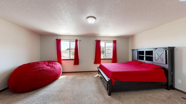1025 SW Corral Ct, Pullman, WA 99163 - carpeted bedroom featuring a textured ceiling and baseboards
