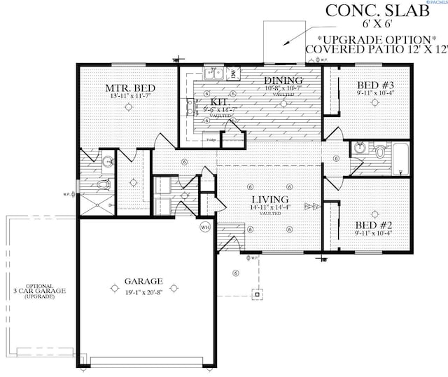 1610 Diamond Ave, Grandview, WA 98930 - view of room layout