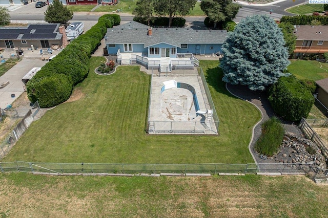 10012 Maple Dr, Pasco, WA 99301 - view from above of property