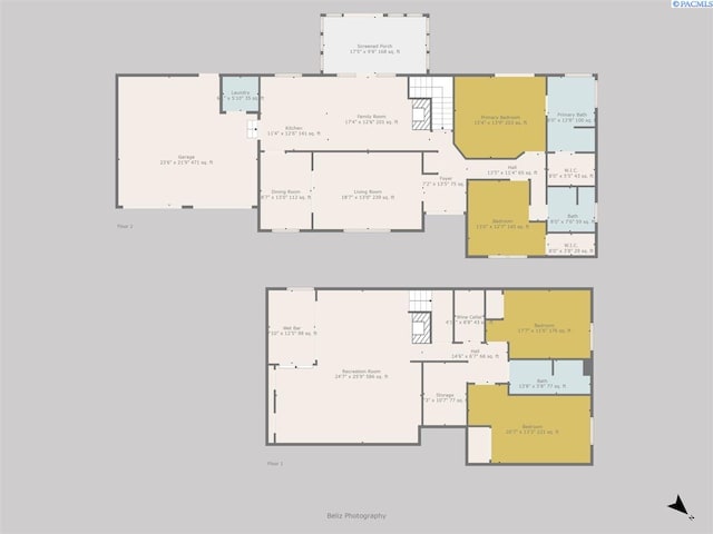 10012 Maple Dr, Pasco, WA 99301 - floor plan / room layout