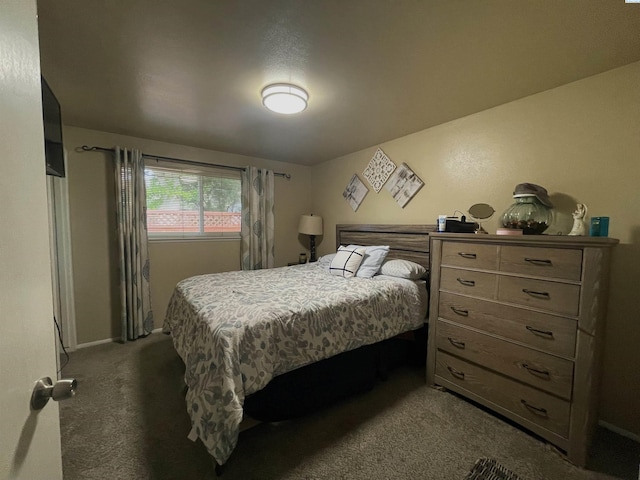 976 Campbell Dr, Prosser, WA 99350 - bedroom with dark colored carpet and baseboards