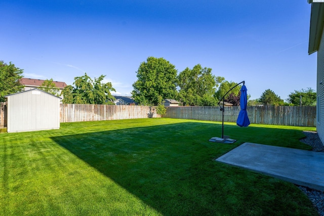 927 N Owen Ave, Pasco, WA 99301 - view of yard with a patio area
