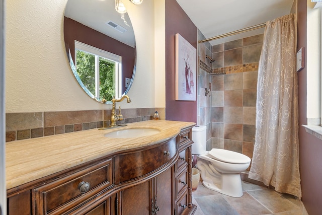 4834 W Robin Ct, West Richland, WA 99353 - bathroom with vanity and tiled shower