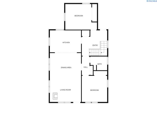 1005 NW State St, Pullman, WA 99163 - home floor plan