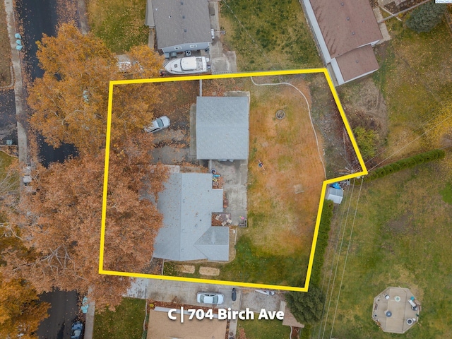 drone / aerial view