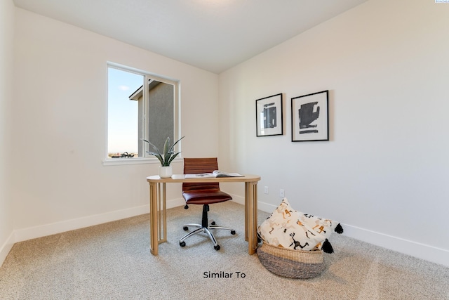 6482 W 30th Pl, Kennewick, WA 99338 - carpeted home office with baseboards
