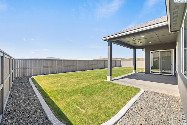 2895 Avrio Ave, Richland, WA 99354 - view of yard featuring a patio area and a fenced backyard