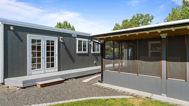 654 Cottonwood Dr, Richland, WA 99352 - view of home's exterior with french doors