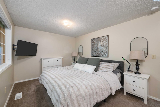 2519 W Grand Rhonde Pl, Kennewick, WA 99336 - bedroom featuring carpet floors, baseboards, and a textured ceiling