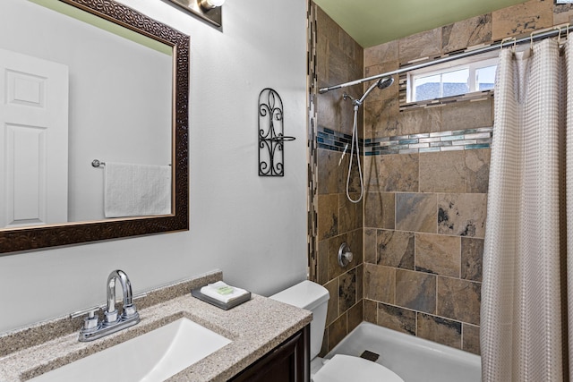 1348 Rohman Dr, Prosser, WA 99350 - full bath with toilet, vanity, and a stall shower