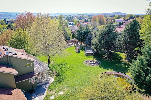 drone / aerial view